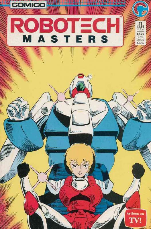 Robotech Masters #11 VF ; COMICO | Mike Baron
