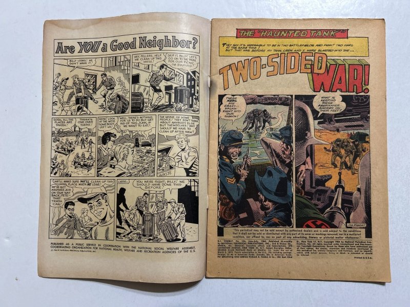GI Combat #106 G/VG 3.0 DC Comics 1964 Haunted Tank