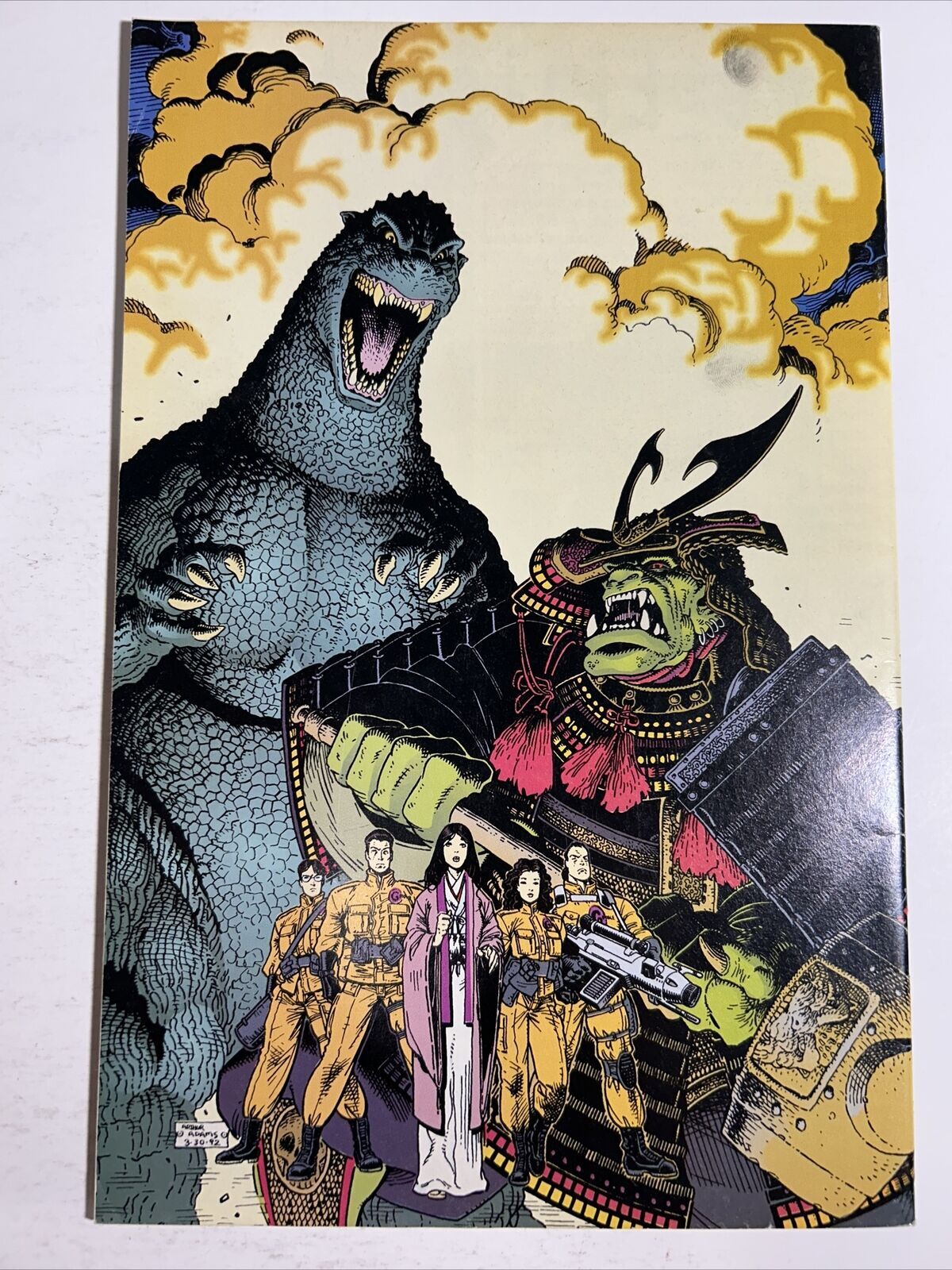 Godzilla Color Special #1 By Arthur Adams Stradley Toho Kaiju Dark ...