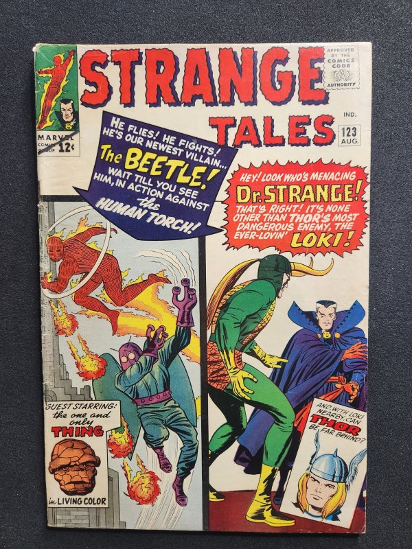 Strange Tales #123 (1964) VG+