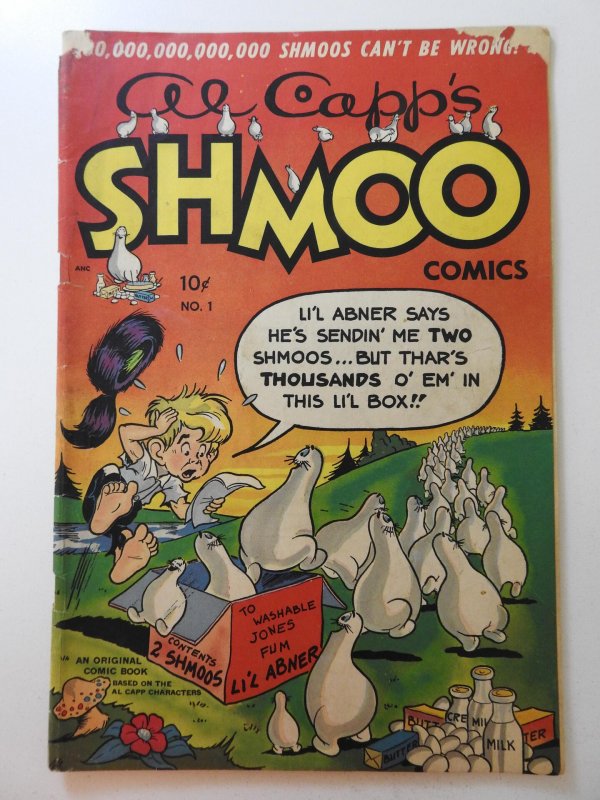 Al Capp's Shmoo Comics #1 (1949) Solid GVG Condition!
