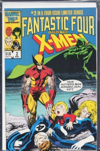 Fantastic Four vs. X-Men #2 (1987) Mr. Fantastic
