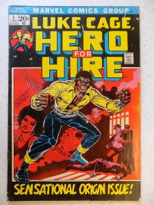 LUKE CAGE HERO FOR HIRE # 1 MARVEL BRONZE HOT 1ST APPEARANCE ORIGIN
