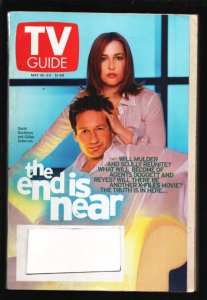 MAG: TV Guide 5/18/2002-Great TV Guide-St. Louis Edition-X-Files-Gilliand And...