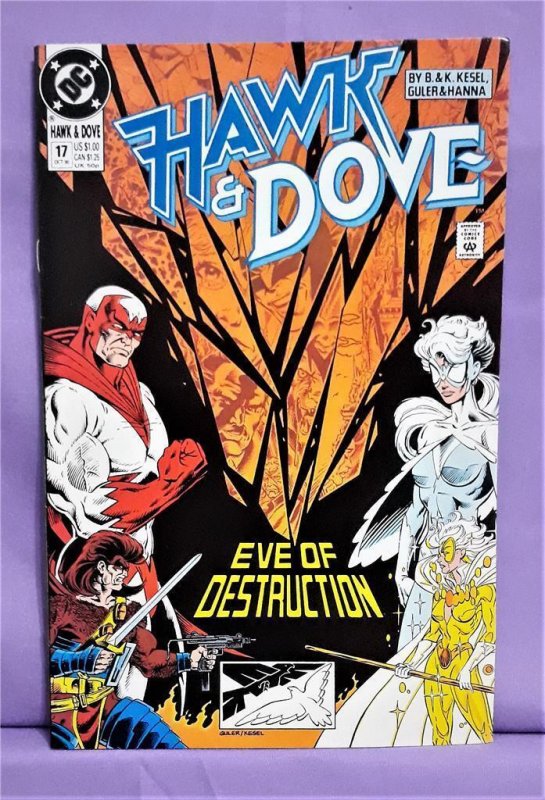 HAWK & DOVE #15 #17 #18 The Creeper Lot of 3 DC Comics