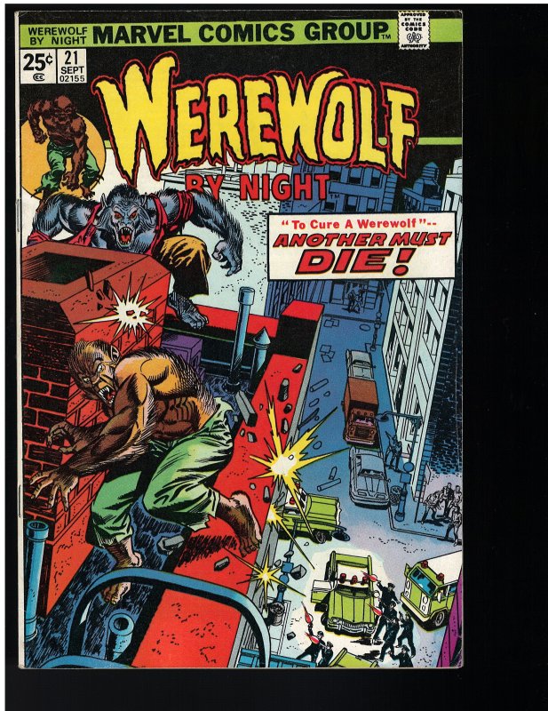 Werewolf by Night #21 (Marvel, 1974)