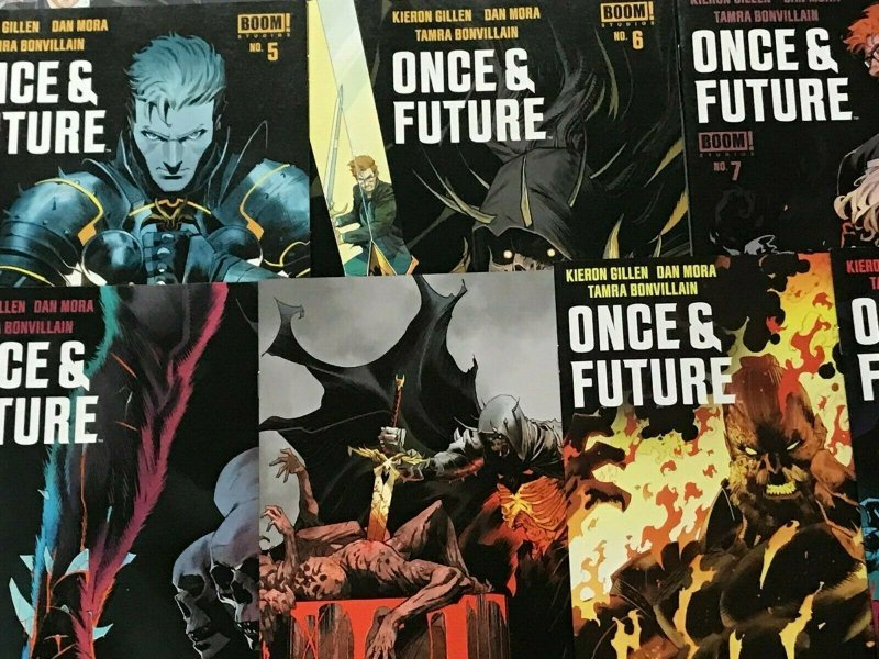ONCE AND FUTURE#1-13 VF/NM LOT FIRST PRINT BOOM STUDIOS COMICS 