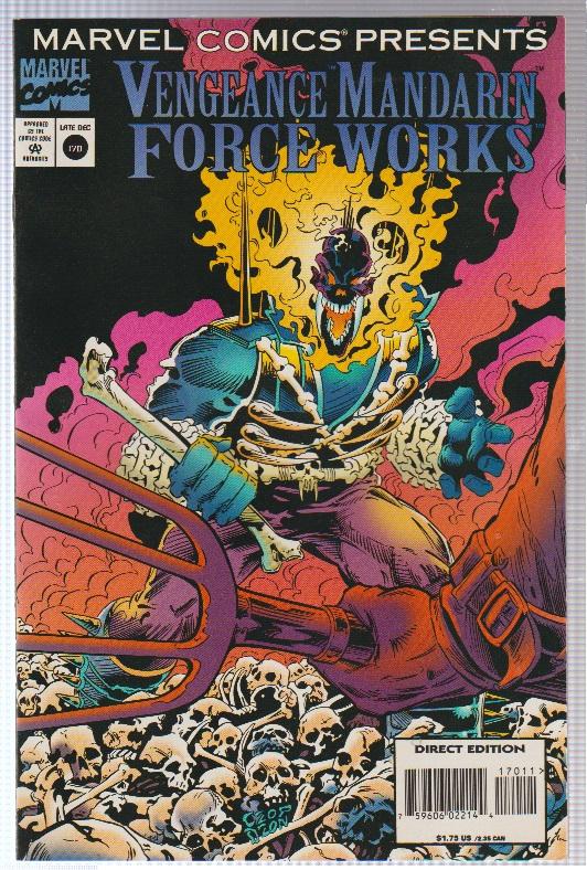 MARVEL COMICS PRESENTS #170 - WORK FORCE & VENGEANCE MANDARIN FORCE WORKS