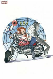 MARY JANE & BLACK CAT: BEYOND #1 1:100 MOMOKO VIRGIN VARIANT NM.