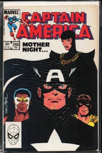 Captain America #290 (1984) Captain America [Key Issue]