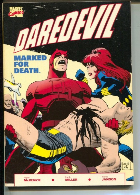 Daredevil: Marked For Death-Roger McKenzie-1990-PB-VG/FN