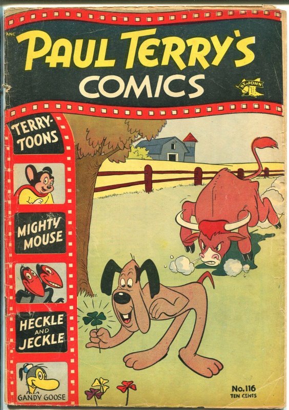 Paul Terry's Comics #116 1954-St John-Mighty Mouse-Heckle & Jeckle-VG