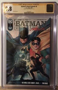 1ST BISEXUAL TIM DRAKE (ROBIN III) Batman Urban Legends #6 SIGNED CGC 9.8 NM+/M