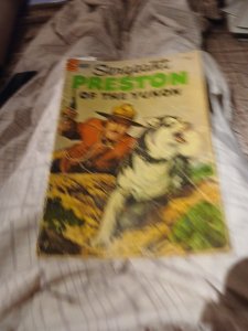 SERGEANT PRESTON OF THE YUKON - Dell Comics #12, 1954 Golden Age Western Hero