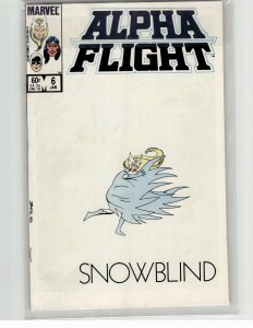 Alpha Flight #6 Direct Edition (1984) Alpha Flight