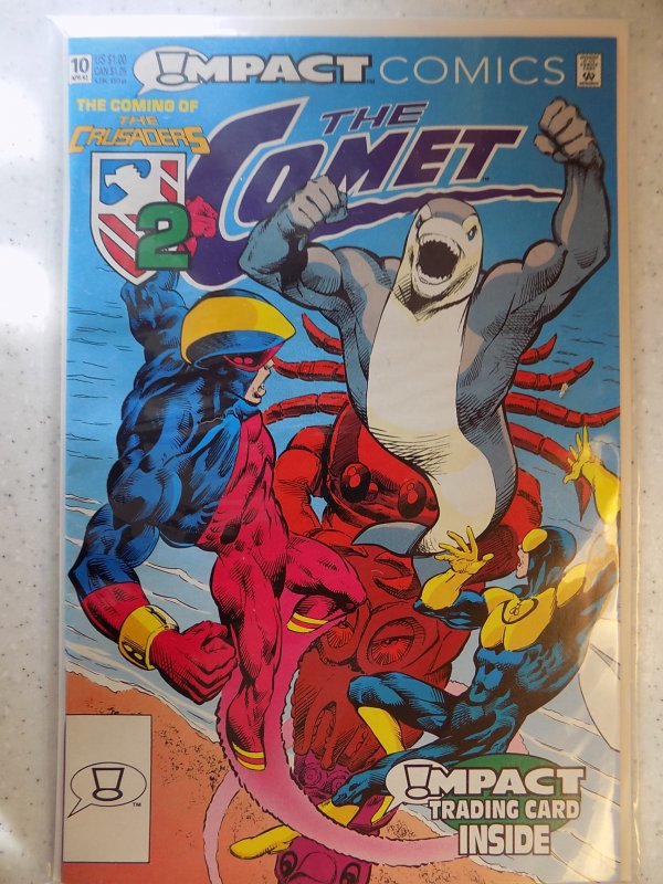 IMPACT COMICS THE COMET # 10