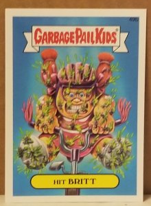 2015 Garbage Pail Kids  #49b Hit Britt