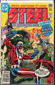 Steel, the Indestructible Man #2 (1978) Steel