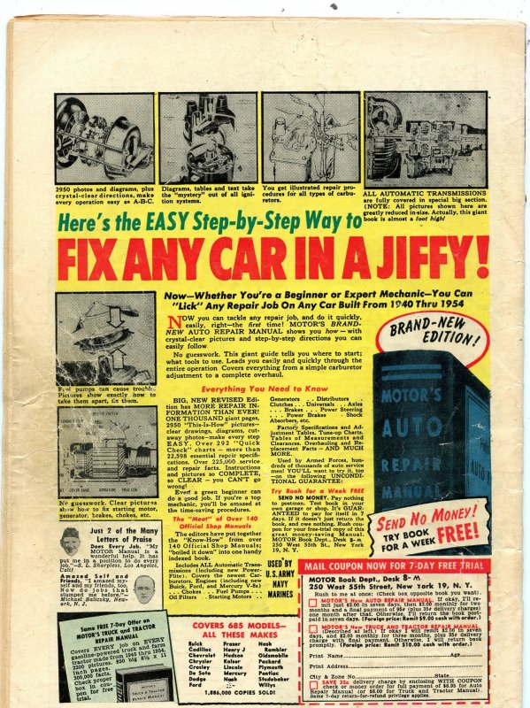 Atlas Wild Western #39 (1954) Kid Colt Comic Book GD 2.0