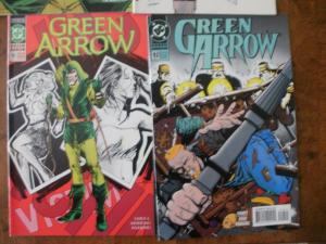 6 DC Comic: GREEN ARROW #22 #31 #34 #36 #56 #92 (1989 1990 1992 1994) 