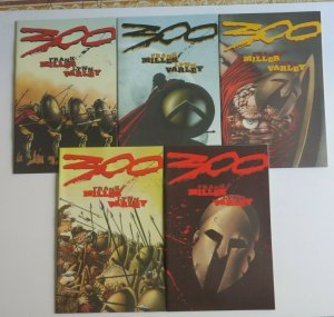 300 #1-5 Complete Set NM/MT 9.6-9.8 High Grade Dark Horse Comics Frank Miller 