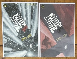 Justice INC #1,2 DC Comics Andrew Helfer Kyle Baker Complete Set Nm