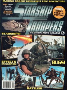 Official Starship Troopers Movie Magazine, The #1 VF/NM ; Starlog |