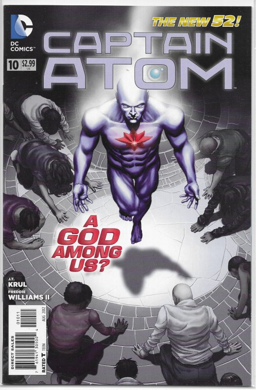 Captain Atom (vol. 3, 2011) # 10 VF/NM (New 52) Krul/Williams II