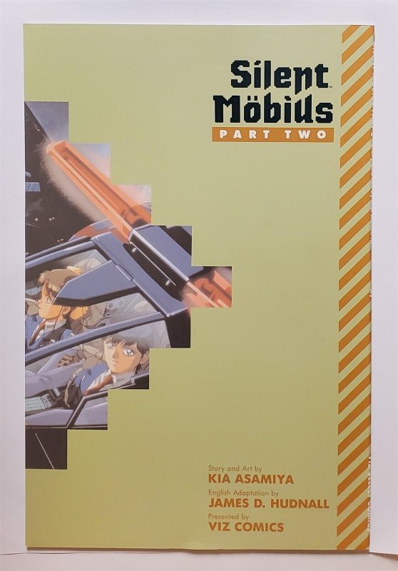 Silent Mobius Part 2 #5 (April 1992, Viz) VF  