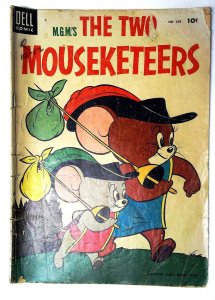 Four Color Two Mouseketeers #603 1954 Dell Two Mouseketeers 1st Print Comic Book