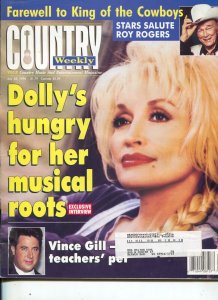 Country Weekly-Dolly Parton-Roy Rogers-Travis Tritt-Elvis Presley-July-1998