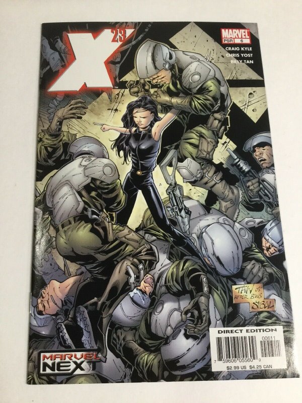 X-23 6 Near Mint Nm Marvel