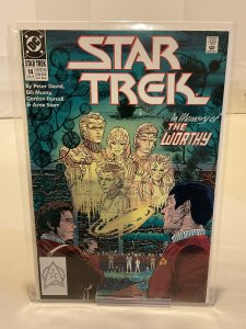 Star Trek #14  1990  9.0 (our highest grade)  Peter David!  Bill Mumy!