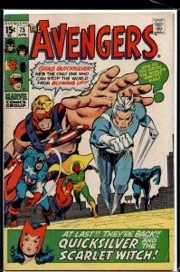The Avengers #75 (1970) The Avengers [Key Issue]