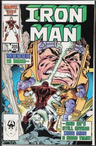 Iron Man #205 (1986) Iron Man