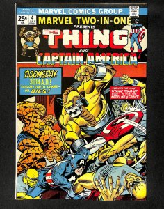 Marvel Two-In-One #4 Thing Captain America!