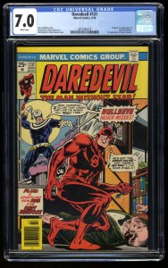 Daredevil #131 CGC FN/VF 7.0 White Pages 1st Appearance Bullseye and Origin!