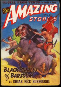 AMAZING STORIES 1941 JUN-JOHN CARTER OF MARS-PULP VF