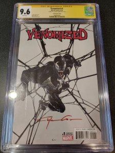 VENOMIZED #1 CGC 9.6 SS  CLAYTON CRAIN . CLAYTON CRAIN EXCLUSIVE