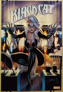 Black Cat #1 J Scott Campbell 2019 Folded Promo Poster (24x36) New! [FP157]