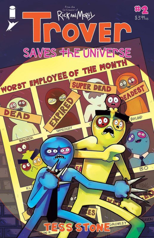 Trover Saves the Universe #2 VF/NM; Image | Rick and Morty - we combine shipping 