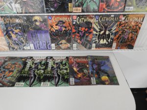 Lot of 60 Comics W/ Catwoman #0-37 +More! +Catwoman #1-4 (Mini-Series) Avg VF+