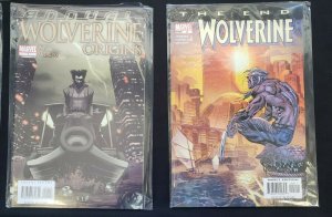 WOLVERINE 9PC (VF/NM) NETSUKE #1, WEAPON X #1, ORIGINS ANNUAL, THE END 1992-2007