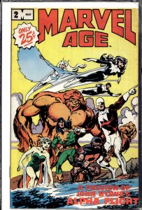 Marvel Age #2 (1983) Alpha Flight