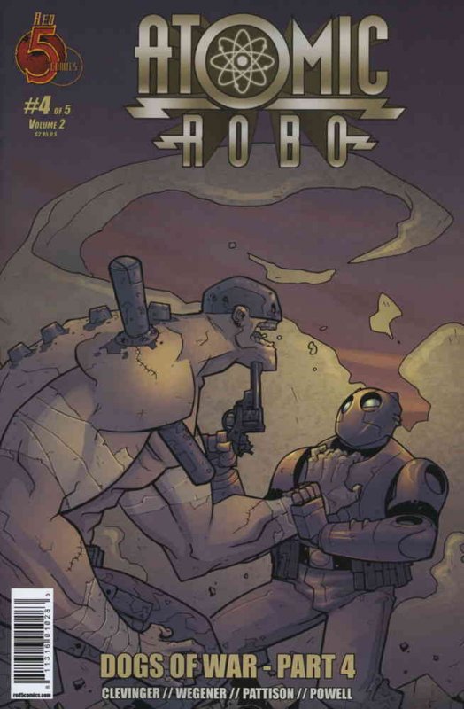 Atomic Robo: Dogs of War #4 VF/NM ; Red 5