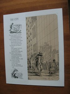 THE CITY PORTFOLIO SIGNED WILL EISNER 1980