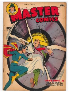Master Comics (1940 Fawcett) #60 FN, Bulletman, Nyoka, Radar, Captain Marvel Jr.