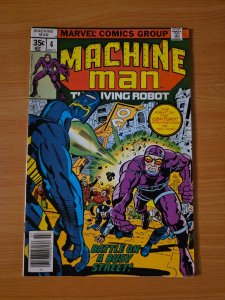 Machine Man #4 Newsstand Variant ~ FINE FN ~ 1978 Marvel Comics
