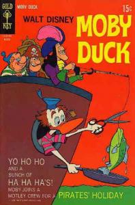 Moby Duck #5 FN ; Gold Key | Disney March 1969 Captain Hook