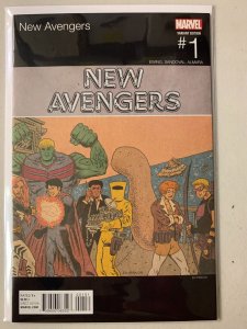 New Avengers #1 variant cover 8.0 (2015)